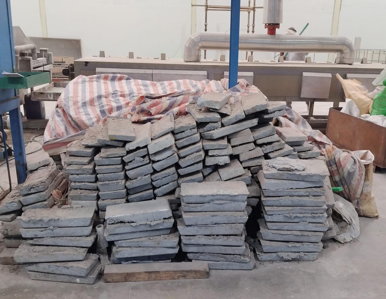 Dross consignment prepared for dispatch
